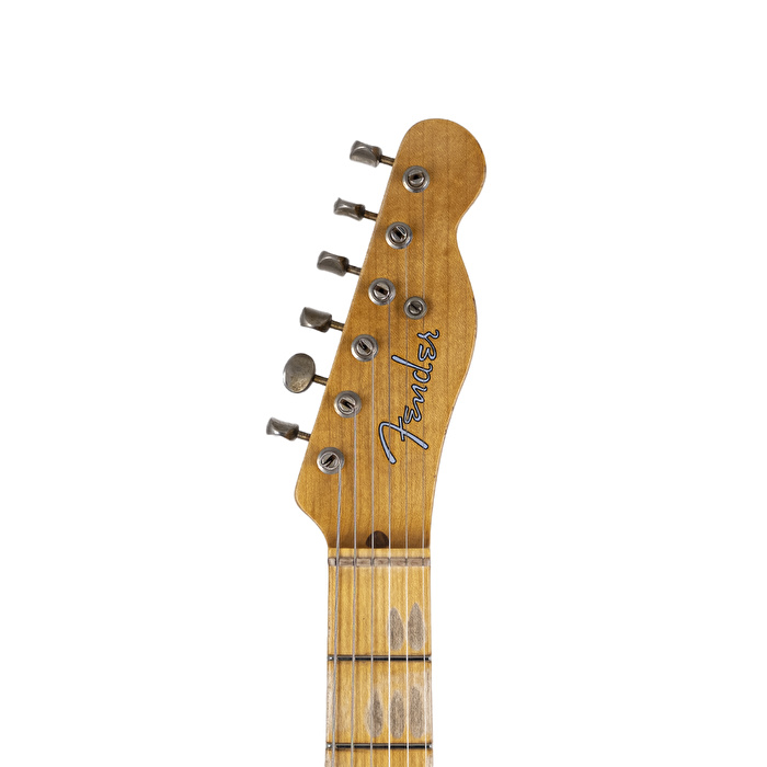 Fender Custom Shop 1951 Nocaster Relic Akçaağaç Klavye Faded Aged Nocaster Blonde Elektro Gitar